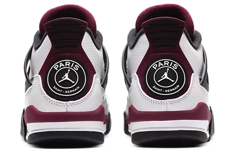 Кроссовки для баскетбола Jordan Air Jordan 4 Retro 'PSG' Paris Saint-Germain GS - изображение 7