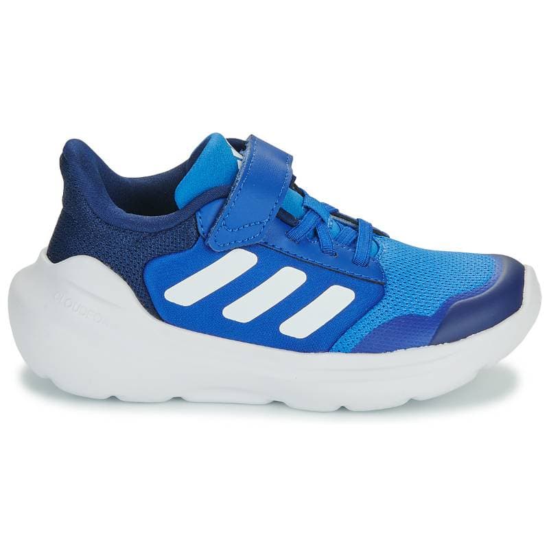 Кроссовки Adidas TENSAUR RUN 2,0 Low Топ Детские беговые кроссовки Сине-белый Детский - изображение 2