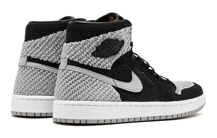 Кроссовки для баскетбола Jordan Air Jordan 1 Retro High Flyknit Shadow GS - изображение 6
