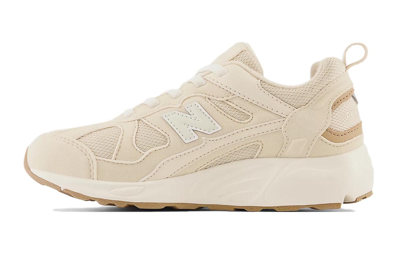 Кроссовки New Balance NB 878 Дышащие Низкие Кроссовки для Беговых Занятий Детские Бежевые Малыш - изображение 1