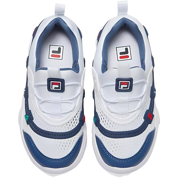 FILA KIDS GUMMI Амортизация устойчивость к истиранию дышащий легкий низкий топ для тренировок для детей - изображение 3