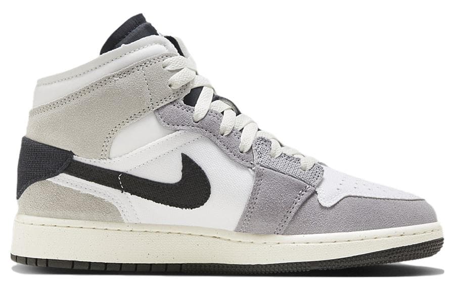 Кроссовки для баскетбола Jordan Air Jordan 1 Mid Se Craft GS - изображение 2