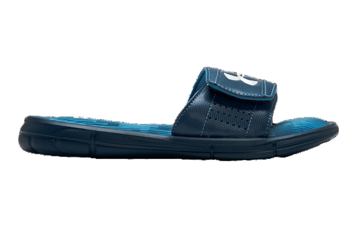 Under Armour Ignite Детские домашние тапочки синий детский - изображение 2