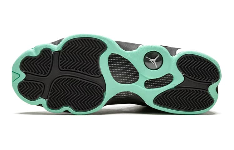 Кроссовки для баскетбола Jordan Air Jordan 13 Retro Black Mint Foam GS - изображение 6