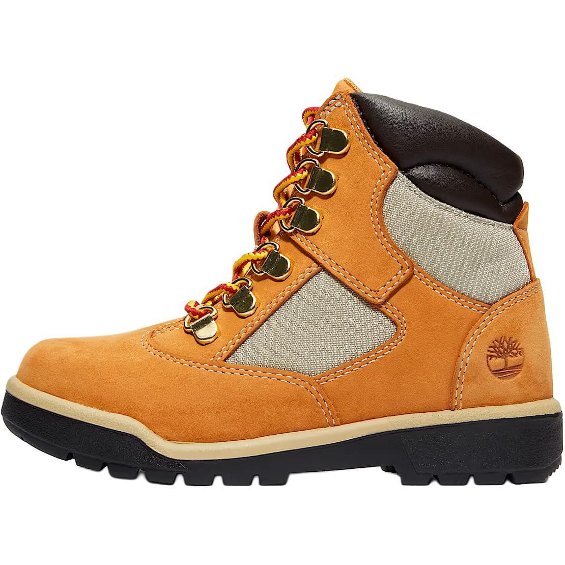 Timberland Противоскользящие Износостойкие Детские ботинки Желтые для малышей - изображение 1