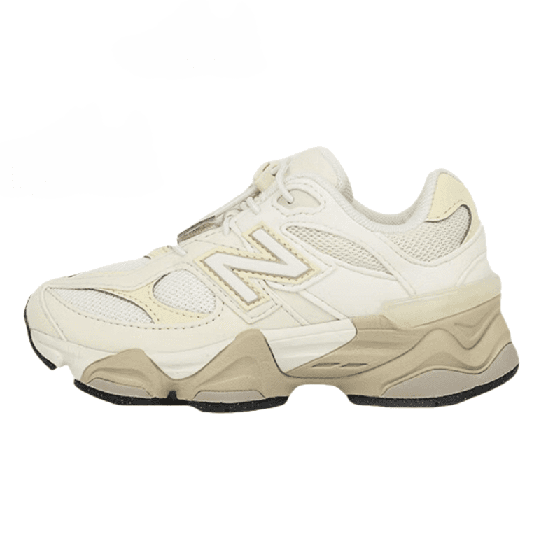 Кроссовки New Balance NB 9060 Low Топ Детские Лайфстайл Кроссовки Светло-Бежево-Желтые Детские - изображение 1