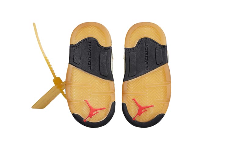 Кроссовки 1-OFF-WHITE OFF-WHITE x Jordan Air Jordan 5 Sail SP - изображение 8