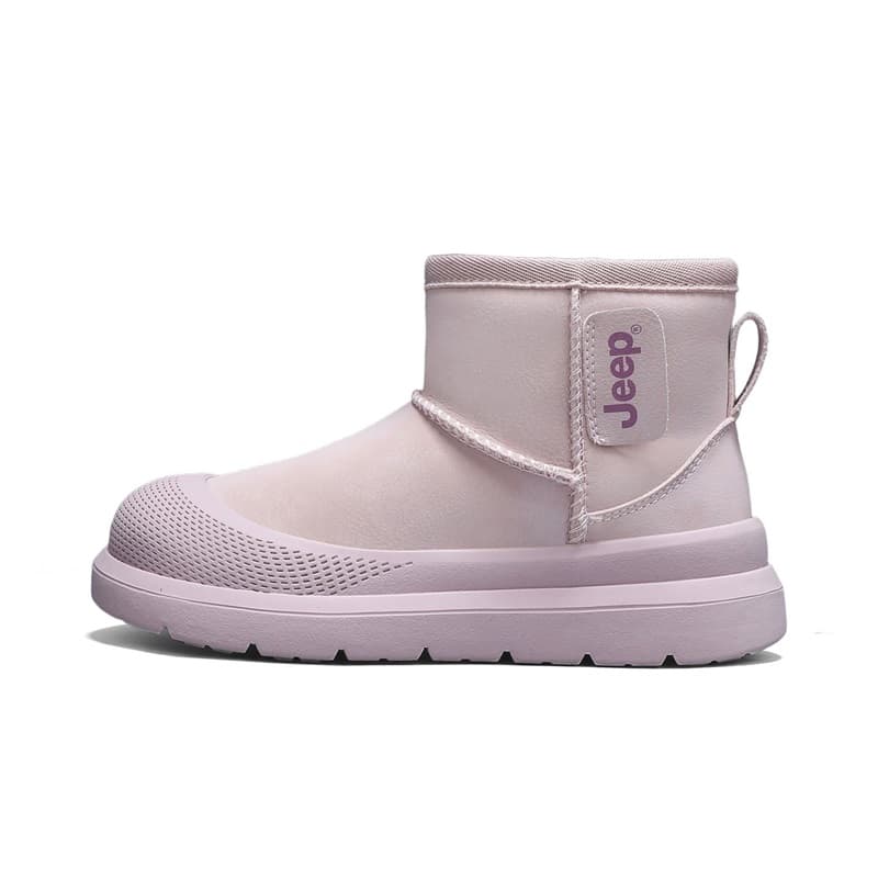Jeep High Top Детские Хлопковые Туфли Малыш Розовые - изображение 1