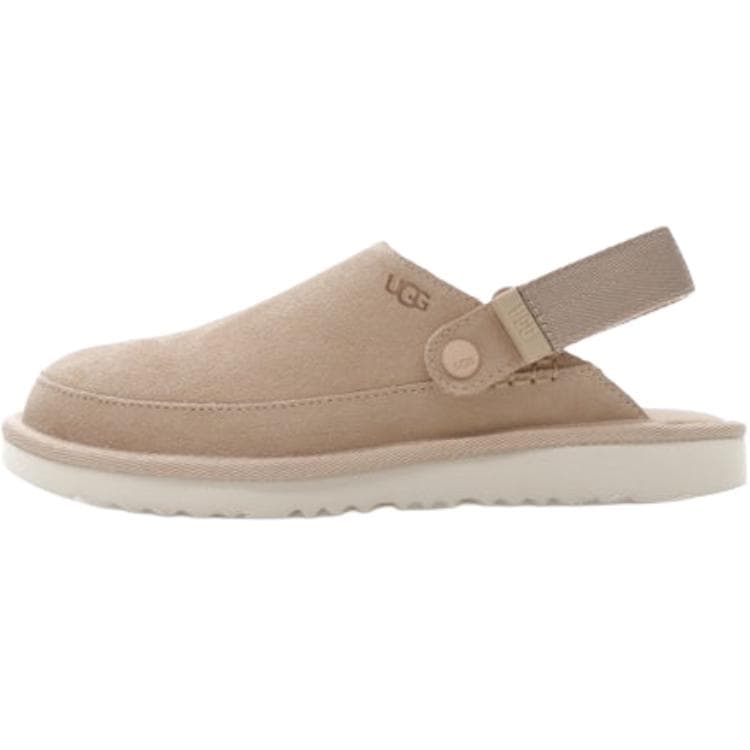 Кроссовки UGG Goldenstar Clog Амортизация Износостойкий Низкий Топ Детская Обувь для Повседневной Жизни Бежевого Цвета Детская - изображение 1