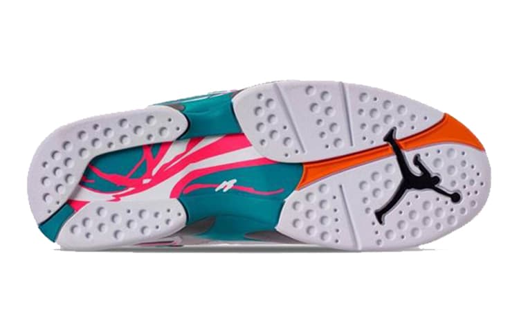 Кроссовки для баскетбола Jordan Air Jordan 8 Retro South Beach GS - изображение 7