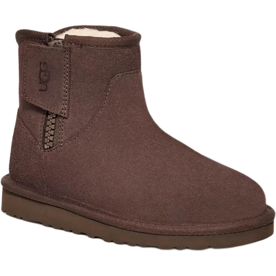 UGG CLASSIC MINI Противоскользящие устойчивые к истиранию детские ботинки детский коричневый - изображение 3