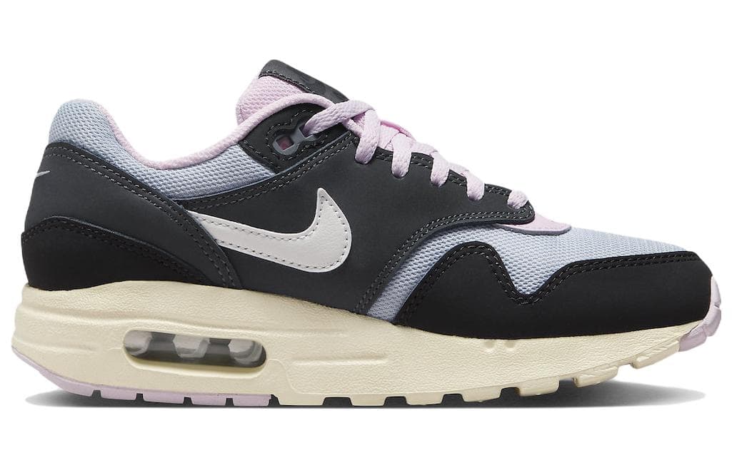 Кроссовки Nike Air Max 1 Low Support Повседневная обувь Розовый Черный Унисекс - изображение 2