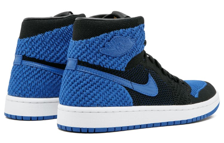 Кроссовки для баскетбола Jordan Air Jordan 1 Retro High Flyknit Royal GS - изображение 6