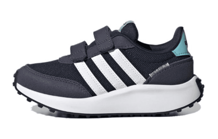 Кроссовки Adidas Neo Run 70s Противоскользящие Устойчивые к истиранию Низкие Кеды Детские Лайфстайл Обувь Синий Белый Детский - изображение 1