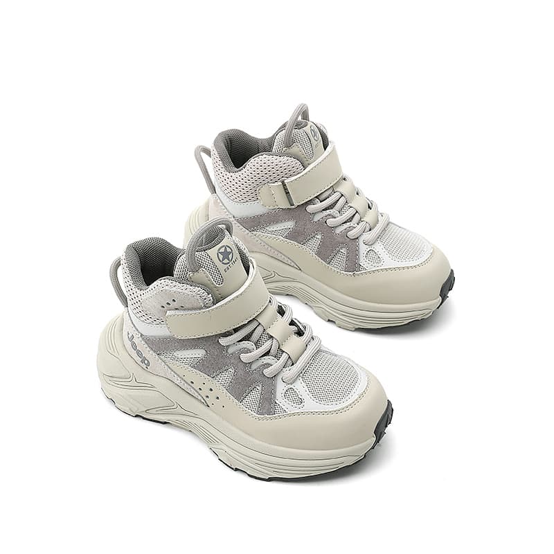 Кроссовки JEEP Детские беговые кроссовки High Top Diamond Серый Kids - изображение 3