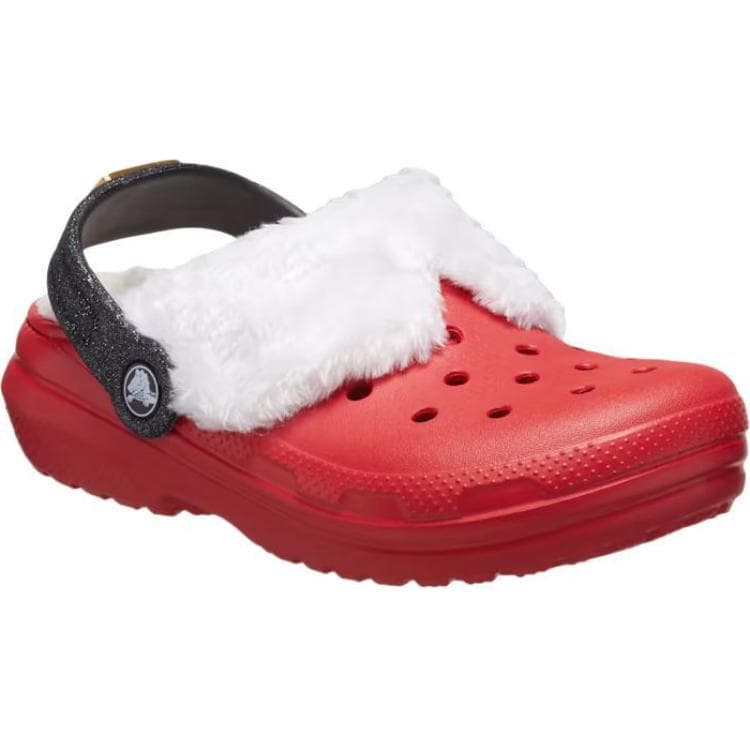 Кроссовки Crocs Classic Lined Мягкий и Комфортный Низкий Верх Обувь для Малышей Красный Младенец и Малыш - изображение 3