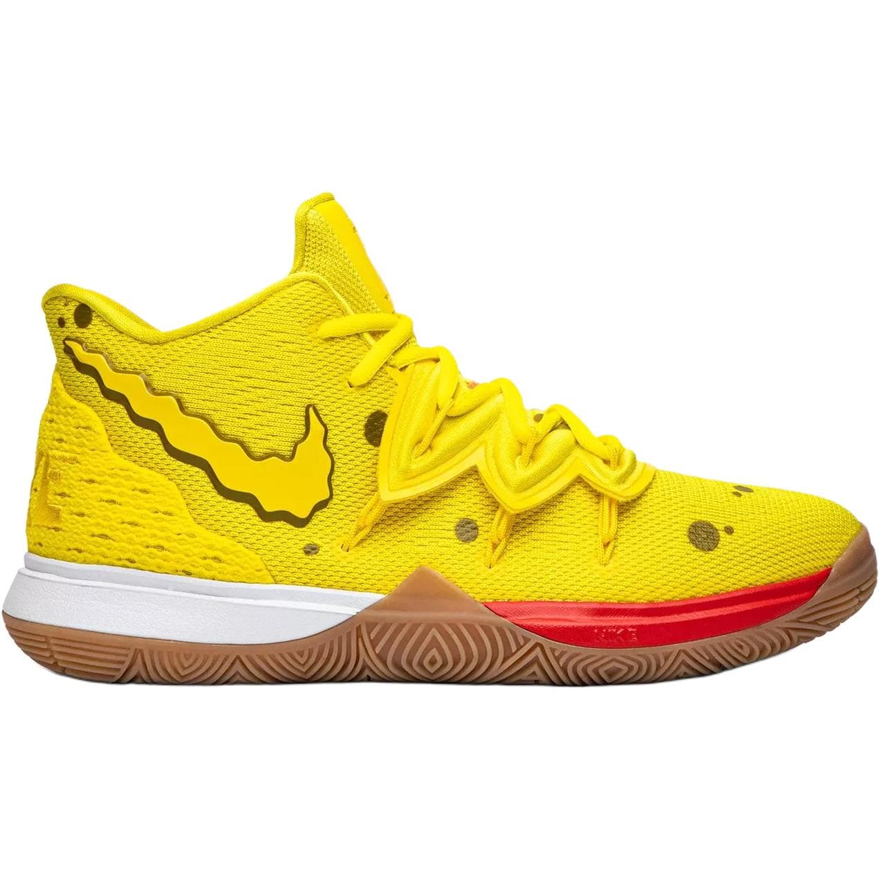 Кроссовки для баскетбола SpongeBob SquarePants x Nike Kyrie 5 5 - изображение 3