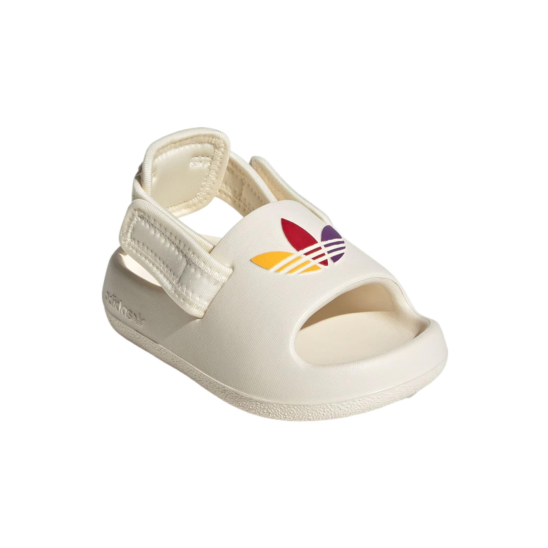 Сандалии Adidas Originals ADIFOM ADILETTE Детские сандалии Сливочный для младенцев и малышей - изображение 3