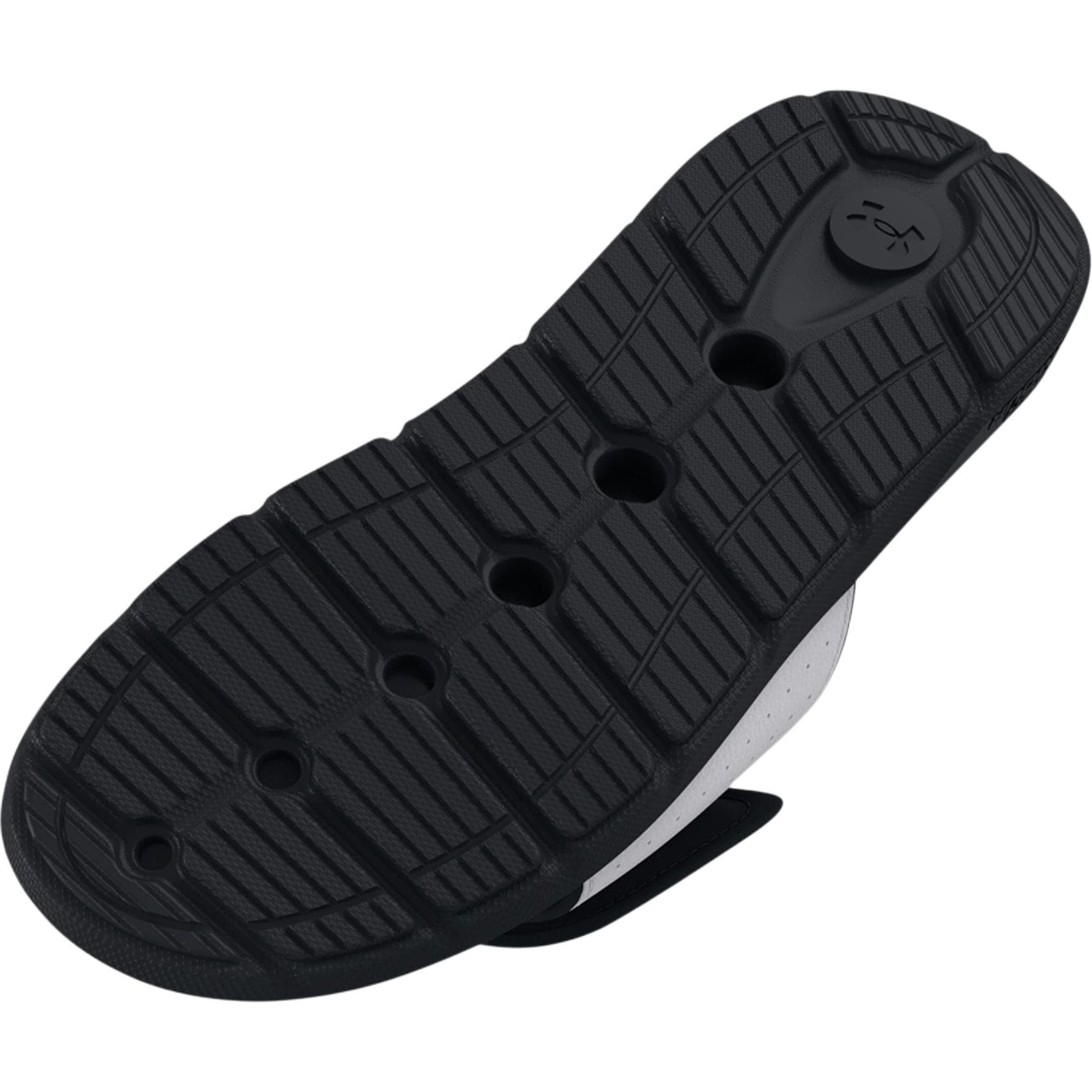 Under Armour Ignite Pro Low Детские домашние тапочки Черно-белые для малышей - изображение 5