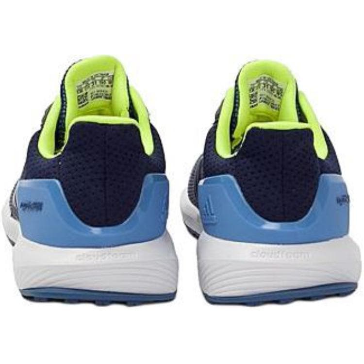 Кроссовки Adidas Rapidarun Амортизация Дышащий Амортизация Дышащий Низкий Верх Детская Беговая Обувь Синий Детский - изображение 5