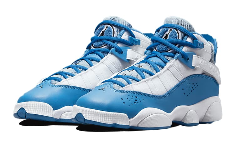 Кроссовки для баскетбола Jordan Air Jordan 6 Rings Denim GS - изображение 9