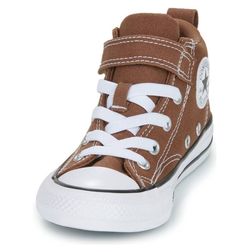 Converse Chuck TAYLOR All Star MID Топ Детские Кеды Коричневый Детский - изображение 3