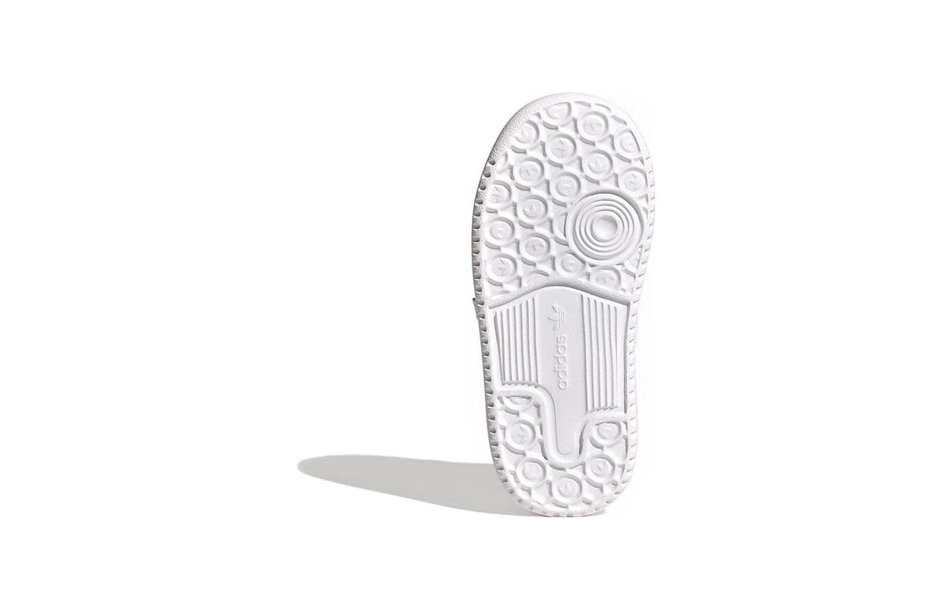 Кроссовки Adidas Originals FORUM Удобная Низкая Обувь для Малышей Белая для Новорожденных и Малышей - изображение 6