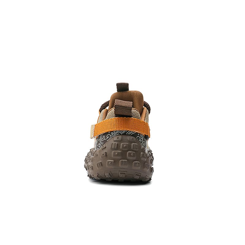 Кроссовки Jeep Синтетическая кожа Anti KICK устойчивая к истиранию и дышащая низкие кеды для бега для детей коричневые - изображение 2