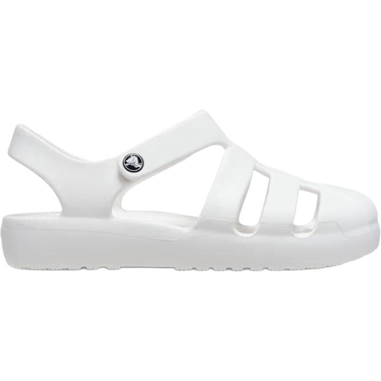 Сандалии Crocs Classic Fisherman противоскользящие устойчивые к истиранию низкие детские сандалии белый детский - изображение 2