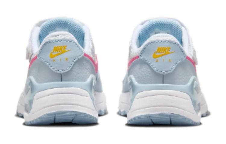 Кроссовки Nike Air Max SYSTM Удобные Круглые Пальцы Устойчивые к Износу Низкие Кроссовки для Детей Лайфстайл Синий - изображение 5