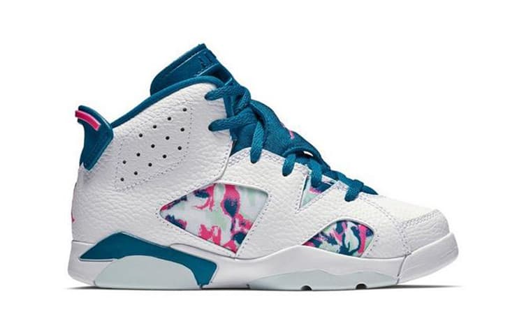 Кроссовки для баскетбола BP Air Jordan 6 Retro Green Abyss - изображение 3
