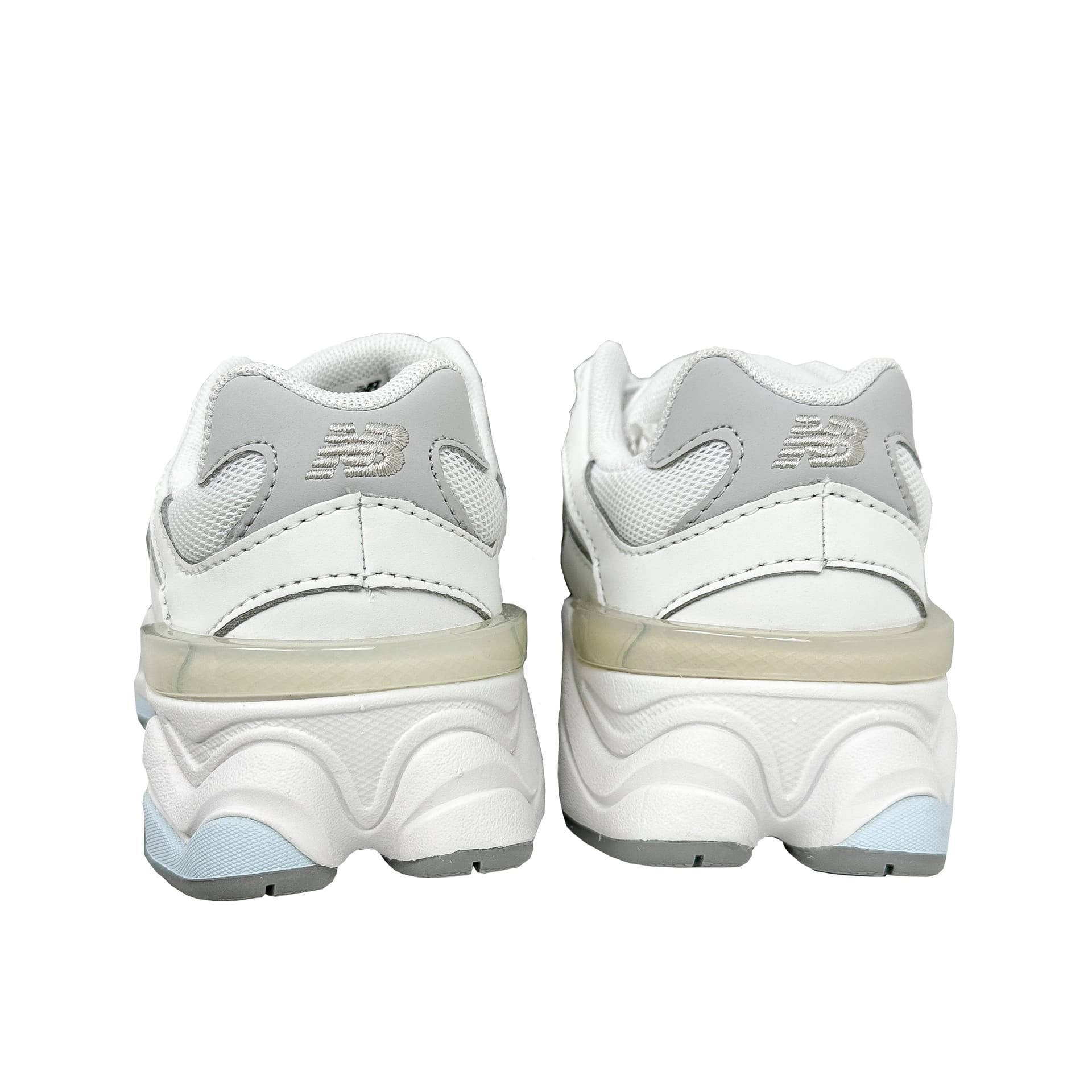 Кроссовки New Balance NB 9060 Комфортные Кроссовки для Бега с Круглым Палцем Белые Детские - изображение 4