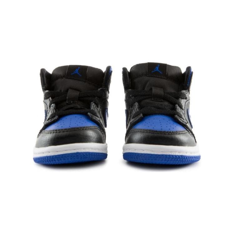 Кроссовки Jordan Air Jordan 1 MID Противоскользящая Обувь для младенцев и малышей Черная Infant and Toddler - изображение 4