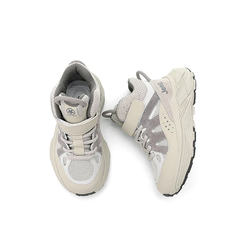 Кроссовки JEEP Детские беговые кроссовки High Top Diamond Серый Kids - изображение 8