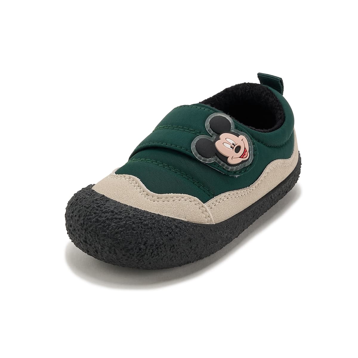 Кроссовки DISNEY MICKEY MOUSE С флисовой подкладкой Мягкая подошва Удобная Легко надевать и снимать Малыш Обувь - изображение 3