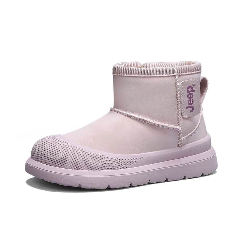 Jeep High Top Детские Хлопковые Туфли Малыш Розовые - изображение 2