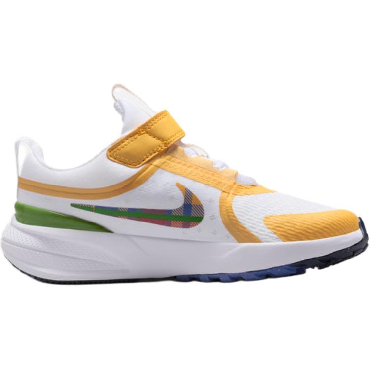 Кроссовки Nike Star Runner 5 Low Топ Детская Беговая Обувь Белый Желтый Малыш - изображение 2