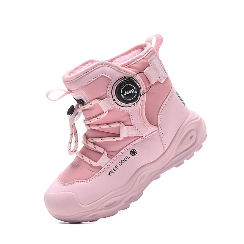 JEEP Детские утепленные сапоги High Top Розовые Kids - изображение 7