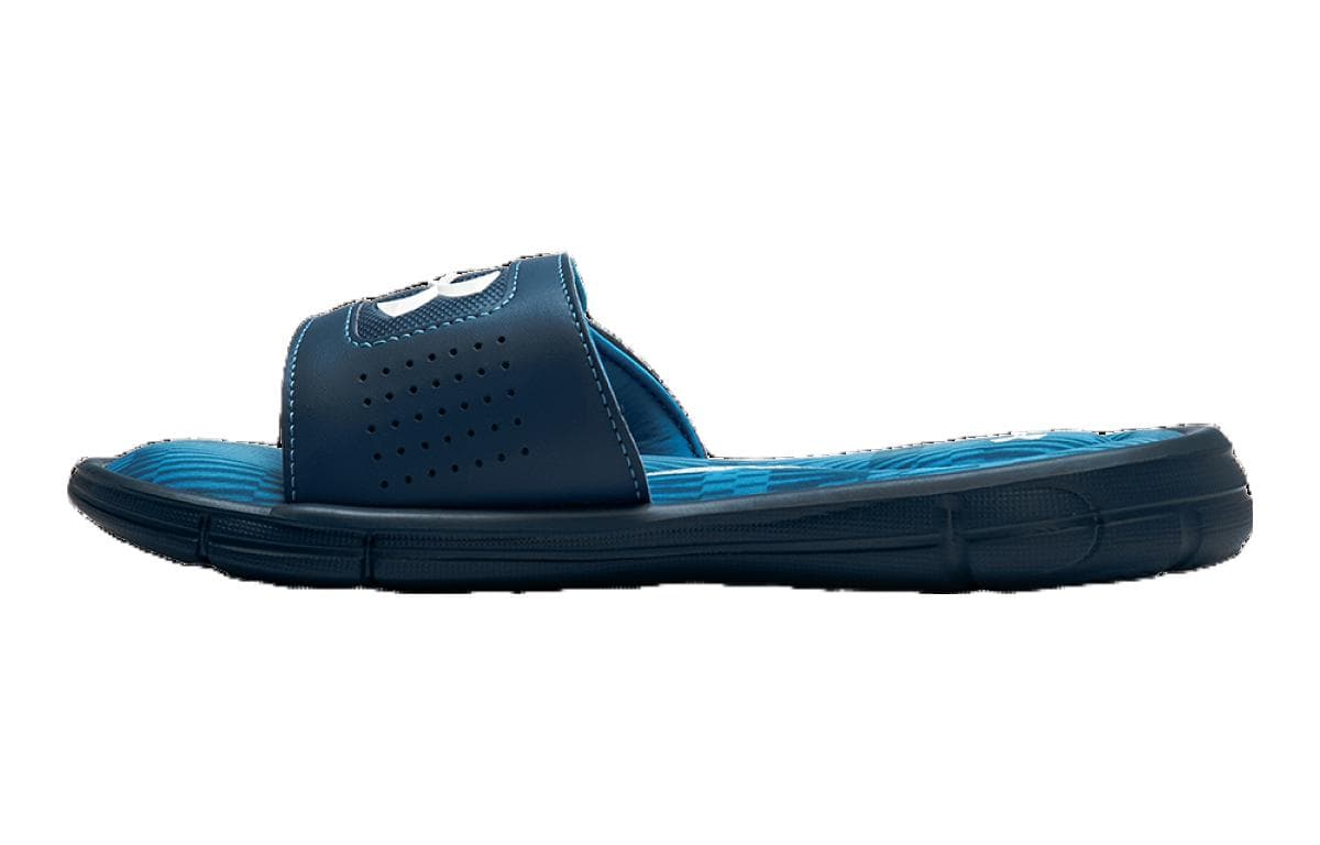 Under Armour Ignite Детские домашние тапочки синий детский - изображение 1