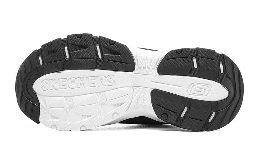 Кроссовки Skechers Sport Устойчивые к истиранию Легкие Износостойкие Детские повседневные кроссовки Черный Белый Подростки - изображение 6