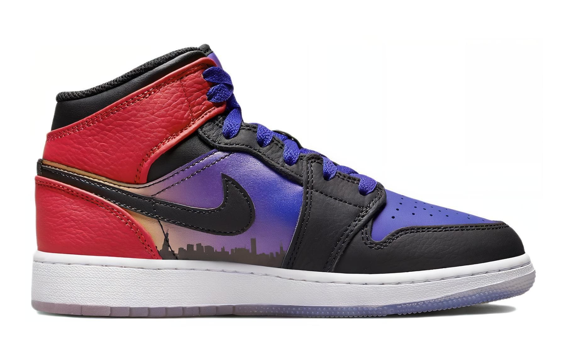 Кроссовки для баскетбола Jordan Air Jordan 1 Mid "Skyline" GS - изображение 5