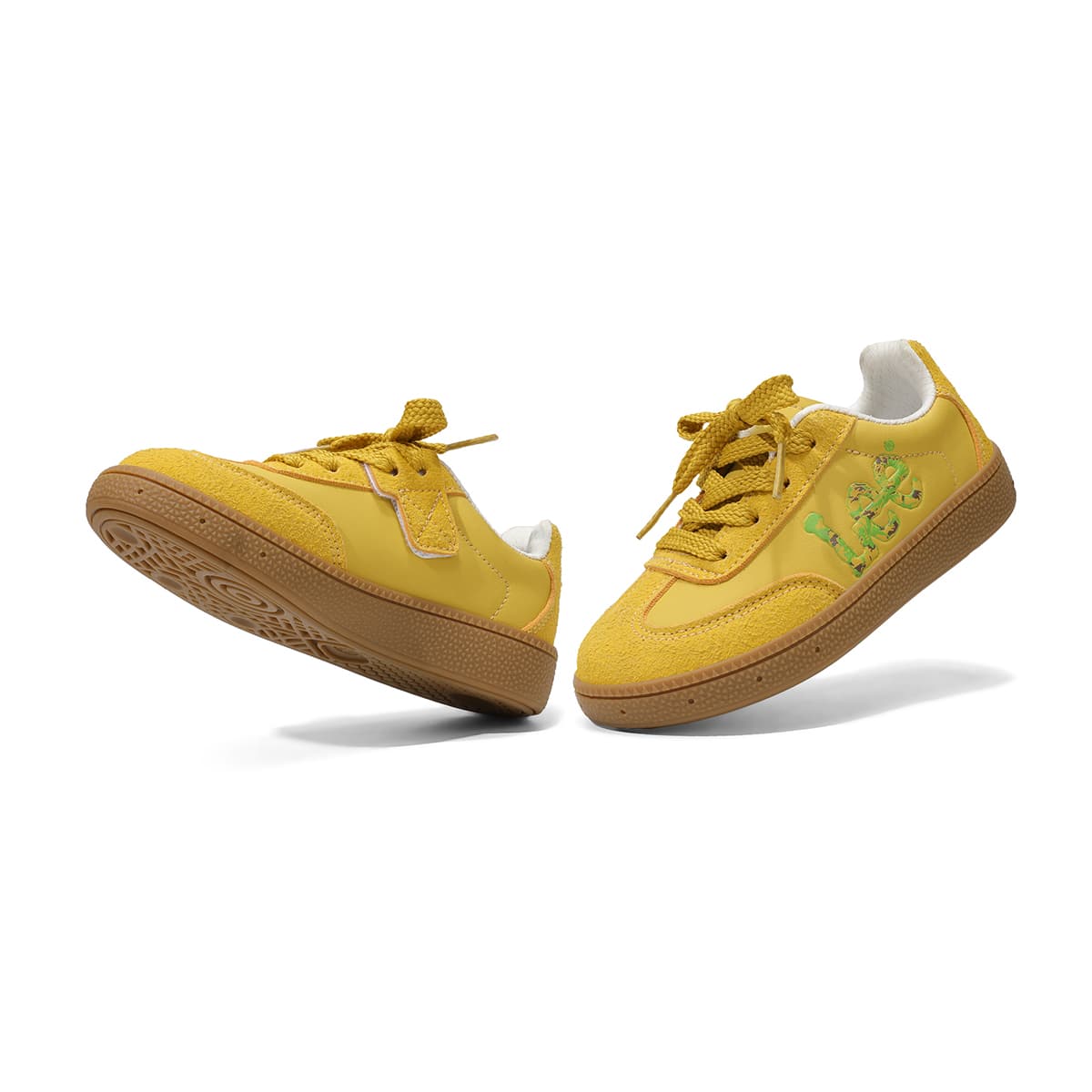 Кроссовки LEE KIDS Скейтбординг Обувь Желтая Подростки - изображение 5
