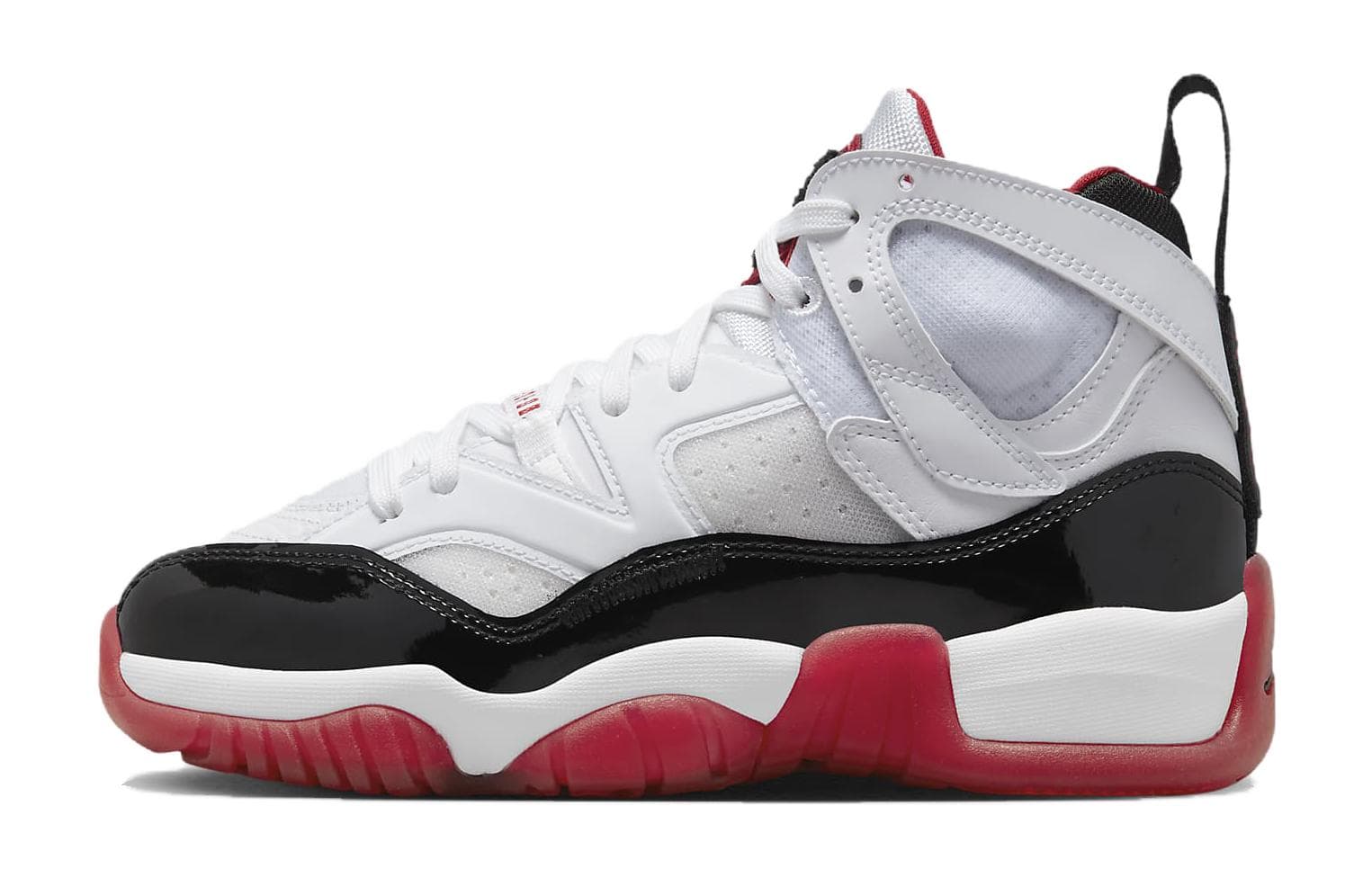 Кроссовки для баскетбола Jordan Jumpman Два Trey Anti KICK Anti KICK High Топ Баскетбольные кроссовки Черный Белый Красный Унисекс - изображение 1