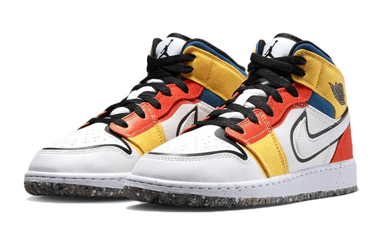 Кроссовки для баскетбола Jordan Air Jordan 1 Mid GS - изображение 5