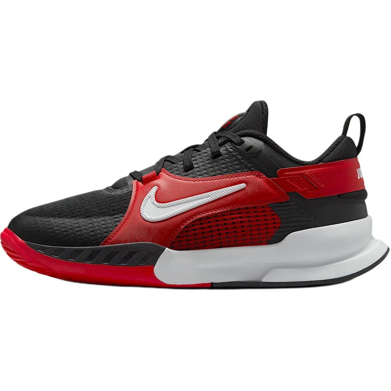 Кроссовки для баскетбола Nike Crosscourt Low Топ Детская Баскетбольная Обувь Черная Красная Малыш - изображение 1