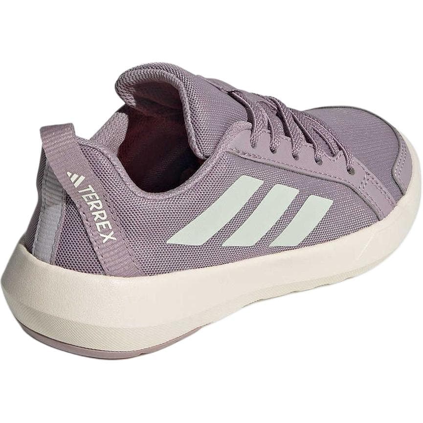 adidas Terrex Low Топ Детская обувь для активного отдыха Фиолетово-зеленый Детский - изображение 4