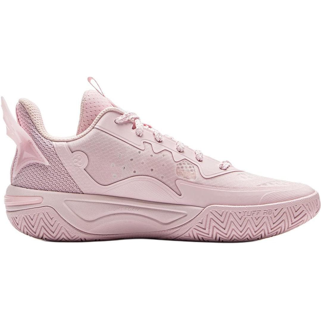 Кроссовки для баскетбола Li-Ning YOUNG Детский Feng Ying 2,0 Сладкий Розовый Сахар Баскетбольные Кроссовки Для Игры Лоу-топы Ярко-розовый Подростковый - изображение 2