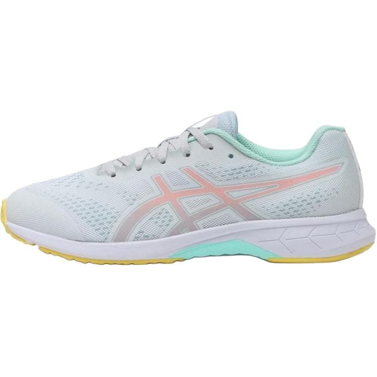 Кроссовки Asics Lazerbeam Дышащий Поддержка Низкий Топ Детские Беговые Кроссовки Серый Красный Детский - изображение 1