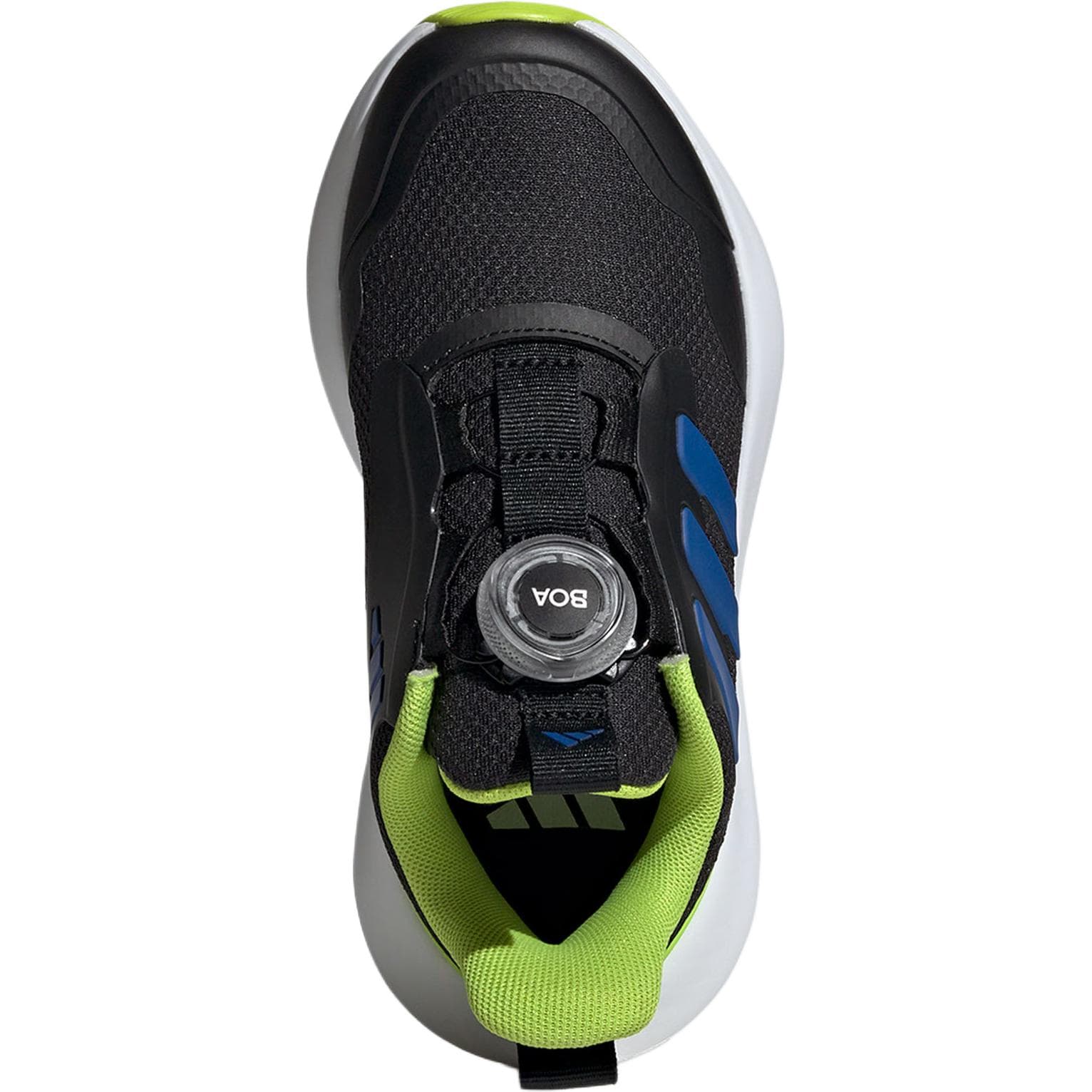 Кроссовки Adidas FORTARUN 3,0 Устойчивый к истиранию Отскок Низкие Детские Лайфстайл Кроссовки Черный Синий Зеленый Детский - изображение 4