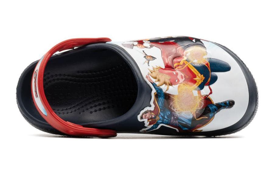 Сандалии Crocs Fun Lab Avengers Заплатка Clog Удобный Противоскользящий Устойчивый к износу Противоскользящий Устойчивый к износу - изображение 4
